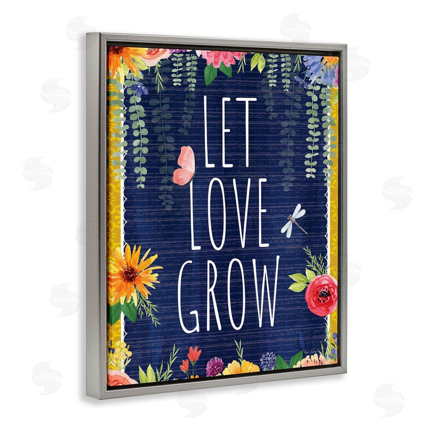 Nicole DeCamp | Let Love Grow Floral Border