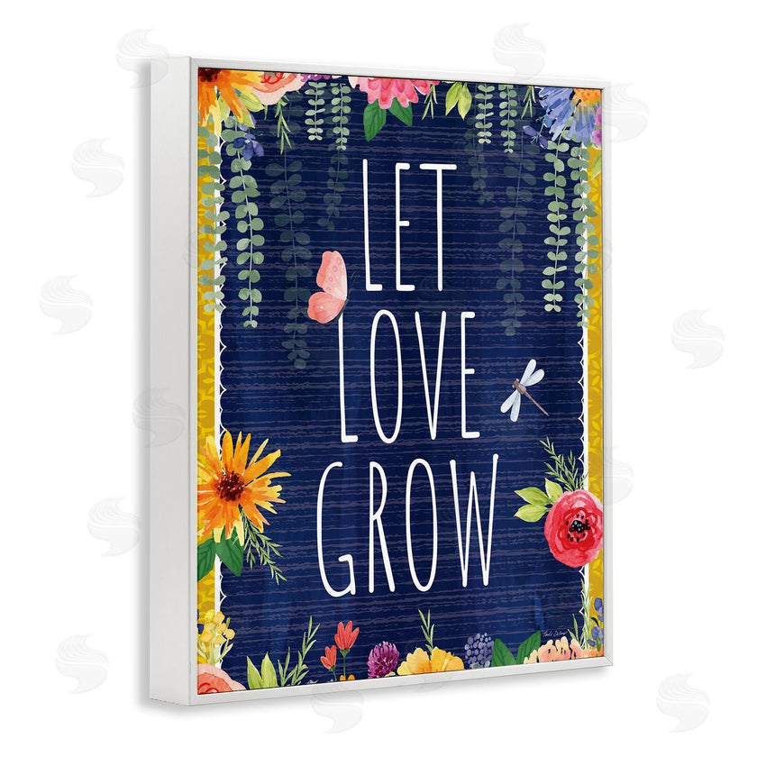 Nicole DeCamp | Let Love Grow Floral Border