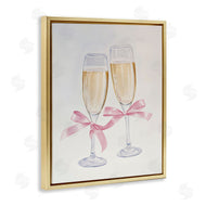 Arlington Prints | Chic Bow Champagne Glasses