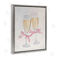 Arlington Prints | Chic Bow Champagne Glasses
