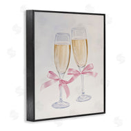 Arlington Prints | Chic Bow Champagne Glasses