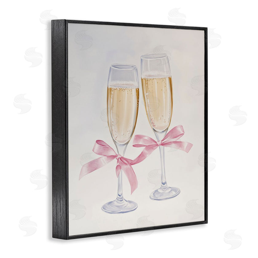 Arlington Prints | Chic Bow Champagne Glasses