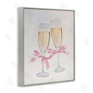 Arlington Prints | Chic Bow Champagne Glasses