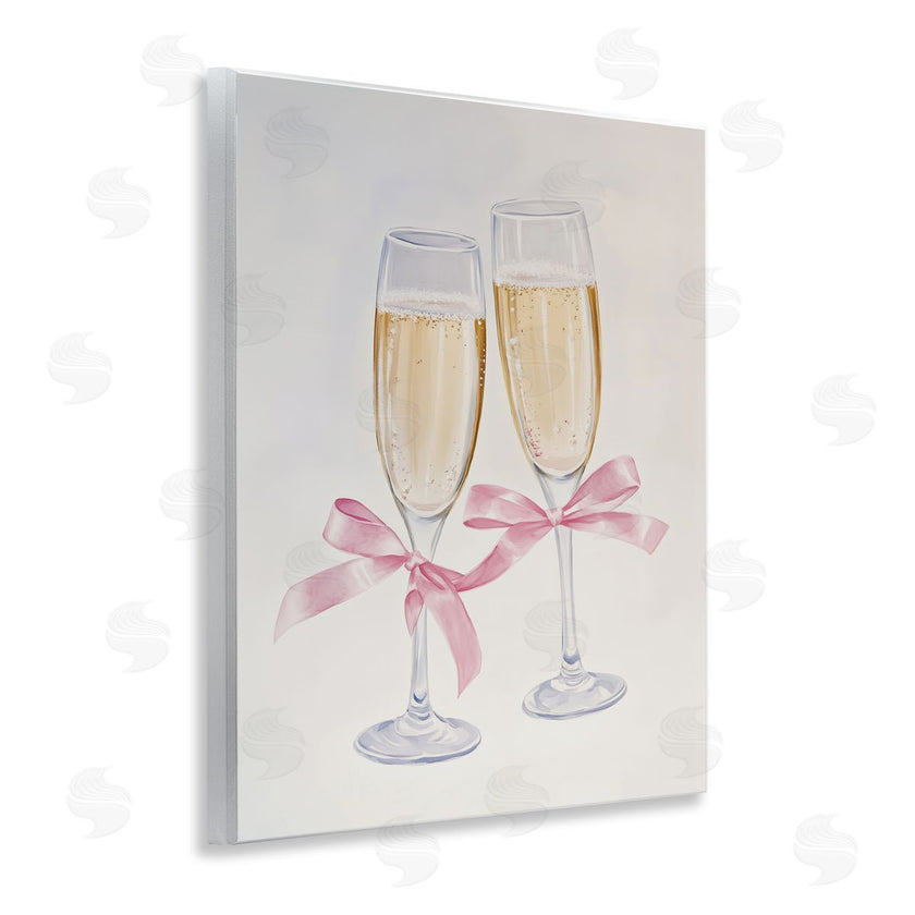 Arlington Prints | Chic Bow Champagne Glasses