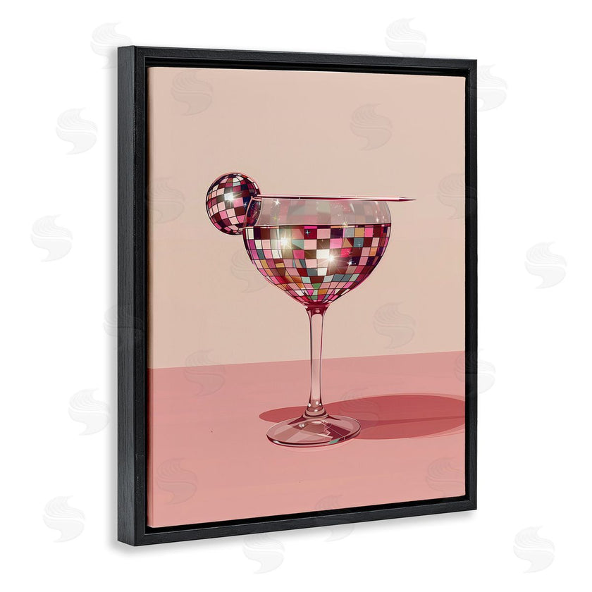 Arlington Prints | Rosy Hued Disco Drink