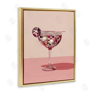 Arlington Prints | Rosy Hued Disco Drink