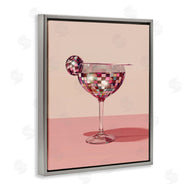 Arlington Prints | Rosy Hued Disco Drink