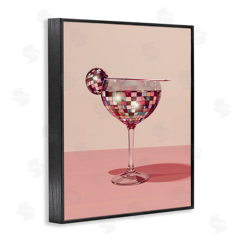 Arlington Prints | Rosy Hued Disco Drink
