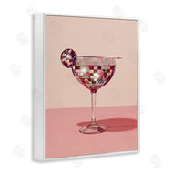 Arlington Prints | Rosy Hued Disco Drink