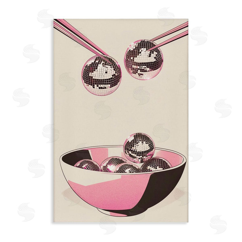 Arlington Prints | Disco Bowl Meal with Chopsticks