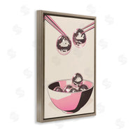 Arlington Prints | Disco Bowl Meal with Chopsticks