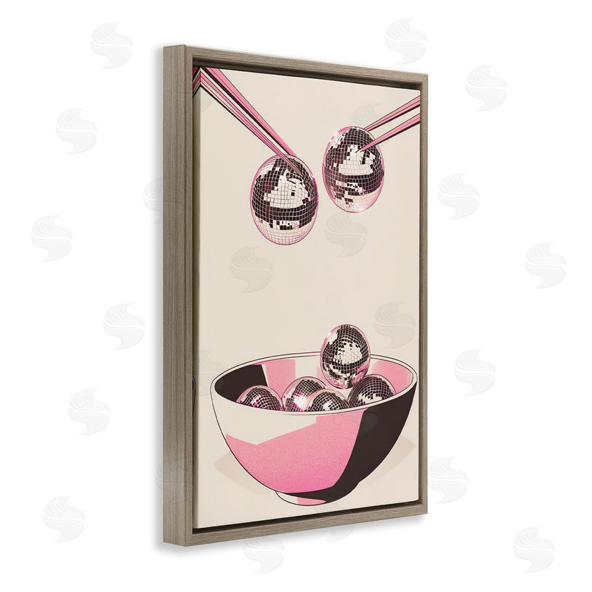 Arlington Prints | Disco Bowl Meal with Chopsticks