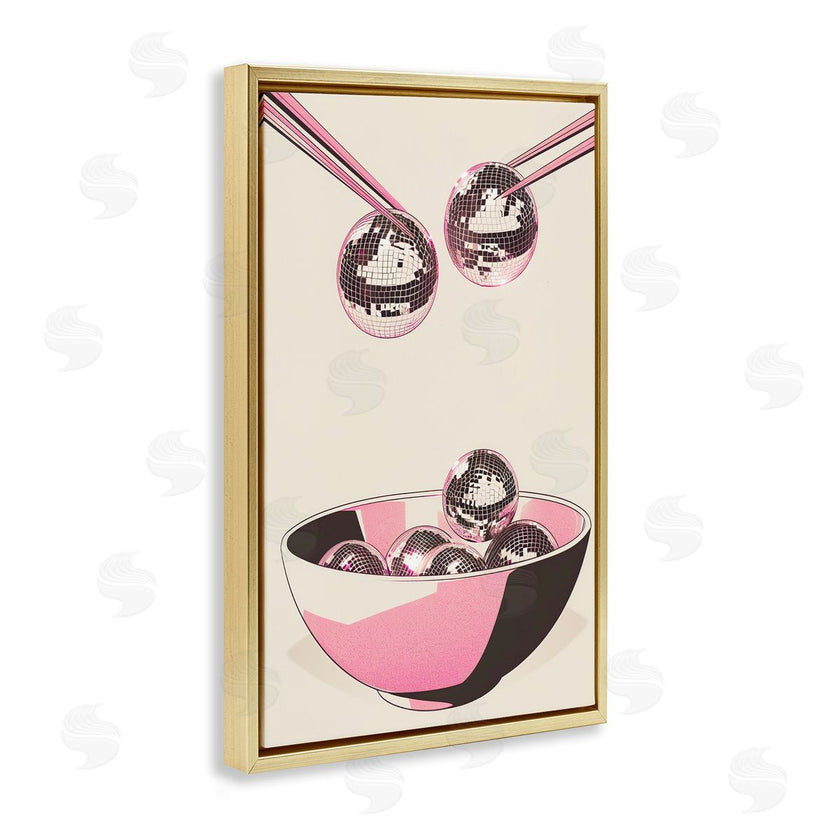 Arlington Prints | Disco Bowl Meal with Chopsticks