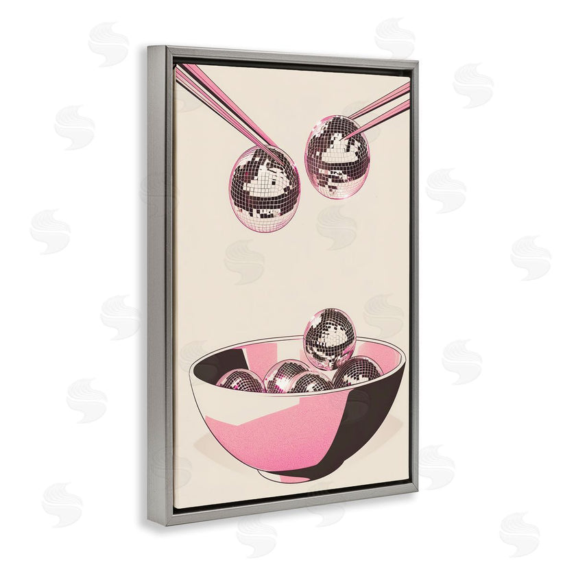 Arlington Prints | Disco Bowl Meal with Chopsticks