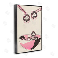 Arlington Prints | Disco Bowl Meal with Chopsticks