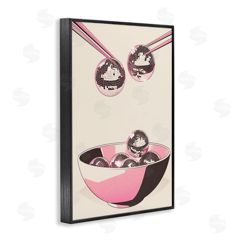 Arlington Prints | Disco Bowl Meal with Chopsticks