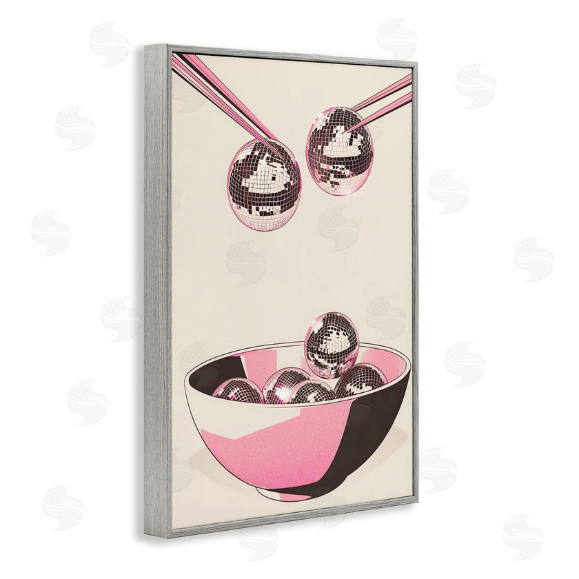 Arlington Prints | Disco Bowl Meal with Chopsticks
