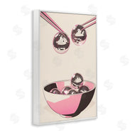 Arlington Prints | Disco Bowl Meal with Chopsticks