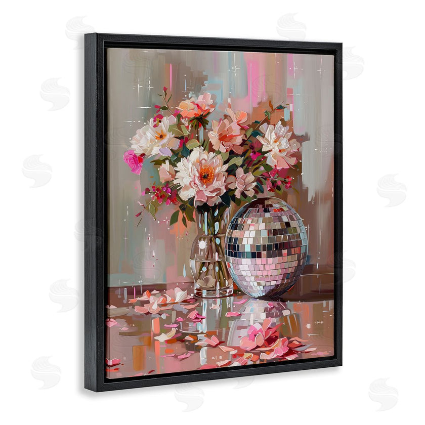 Arlington Prints | Disco Ball & Flowers Still Life