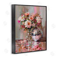 Arlington Prints | Disco Ball & Flowers Still Life