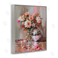 Arlington Prints | Disco Ball & Flowers Still Life