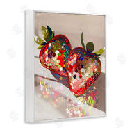 Arlington Prints | Reflecting Disco Strawberries