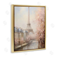 Arlington Prints | Soft Eiffel Tower River View
