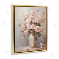 Arlington Prints | Vase of Soft Pink Roses