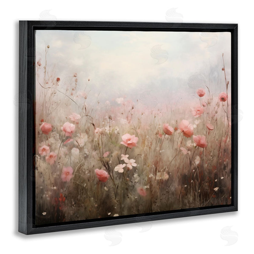 Arlington Prints | Pastel Pink Meadow Flowers