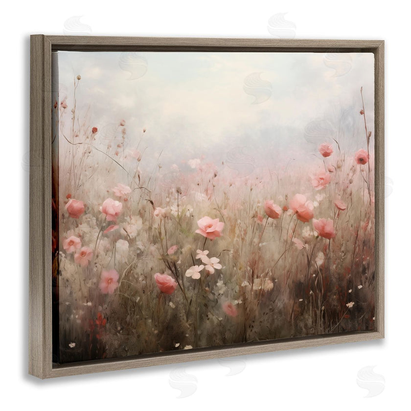Arlington Prints | Pastel Pink Meadow Flowers
