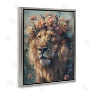 Arlington Prints | Lion with Rose Garland