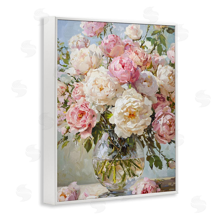 Franklyn Gregory | White & Pink Roses