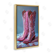 LSR Creative Studio | Dazzling Pink Glam Cowgirl Boots