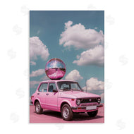 LSR Design Studio | Disco Ball Car & Clouds