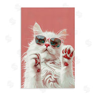 LSR Design Studio | Glam Cat with Sunglasses