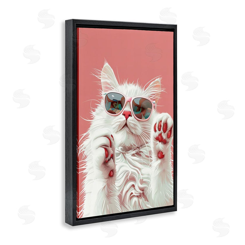 LSR Design Studio | Glam Cat with Sunglasses