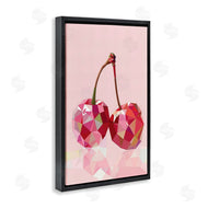 LSR Design Studio | Pink Geometric Cherries