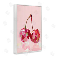 LSR Design Studio | Pink Geometric Cherries