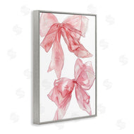 LSR Design Studio | Sheer Pastel Pink Bows
