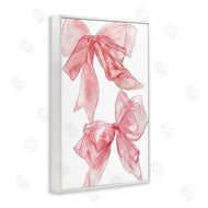 LSR Design Studio | Sheer Pastel Pink Bows