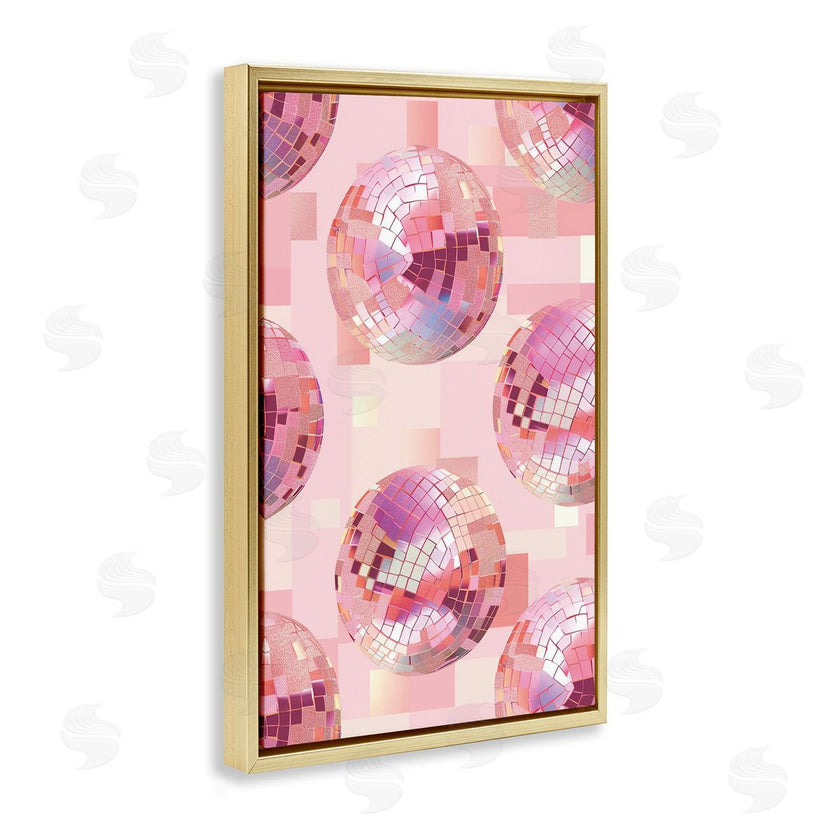 LSR Design Studio | Feminine Pink Disco Balls