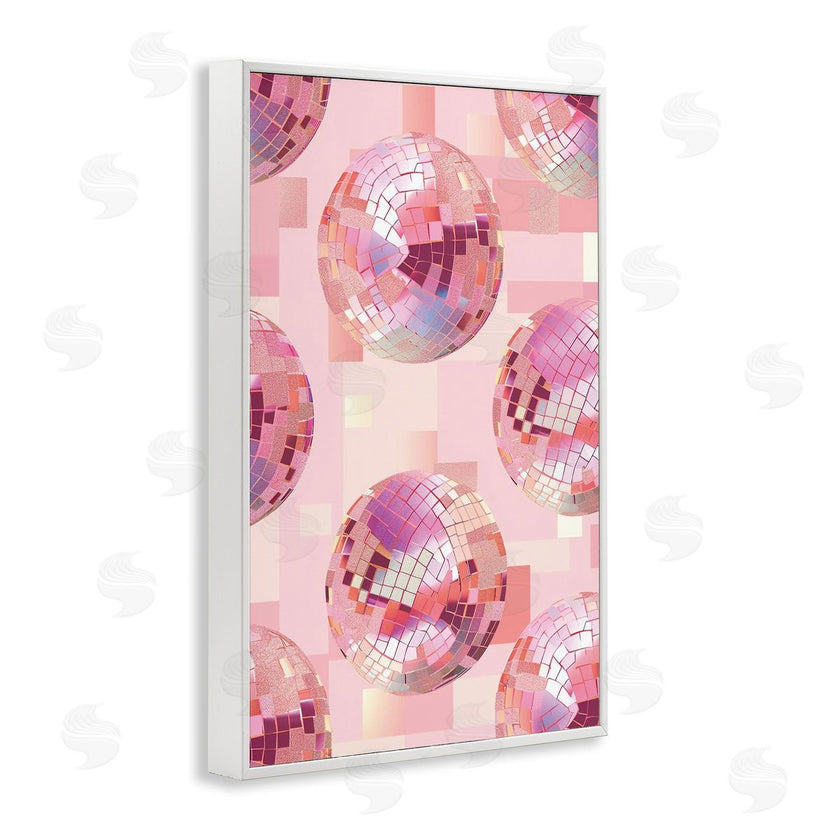 LSR Design Studio | Feminine Pink Disco Balls