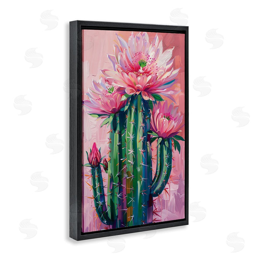 LSR Design Studio | Pink Blossomed Cactus