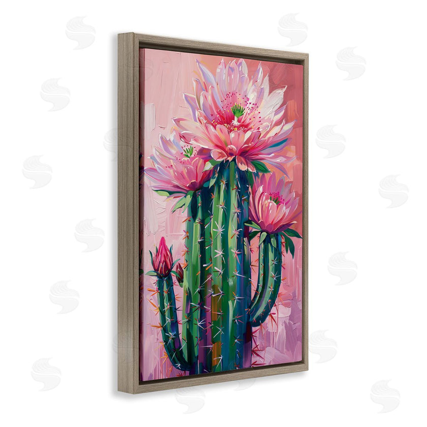 LSR Design Studio | Pink Blossomed Cactus