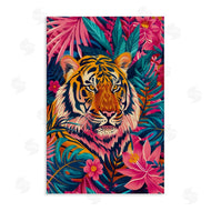 LSR Design Studio | Tropical Tiger Among Leaves