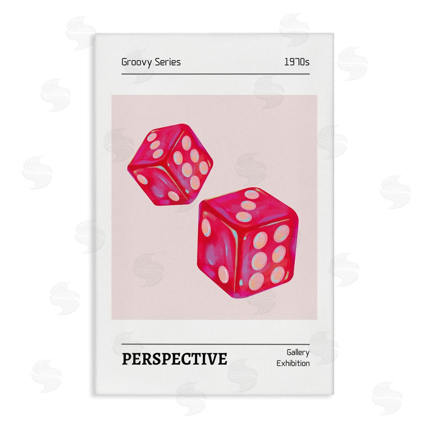 LSR Design Studio | Pink Dice Pair