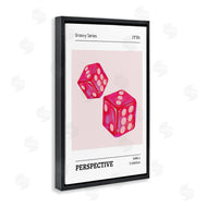 LSR Design Studio | Pink Dice Pair