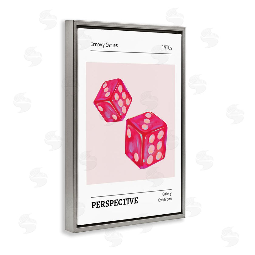 LSR Design Studio | Pink Dice Pair
