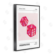 LSR Design Studio | Pink Dice Pair