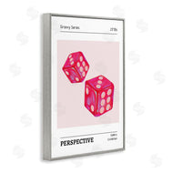 LSR Design Studio | Pink Dice Pair